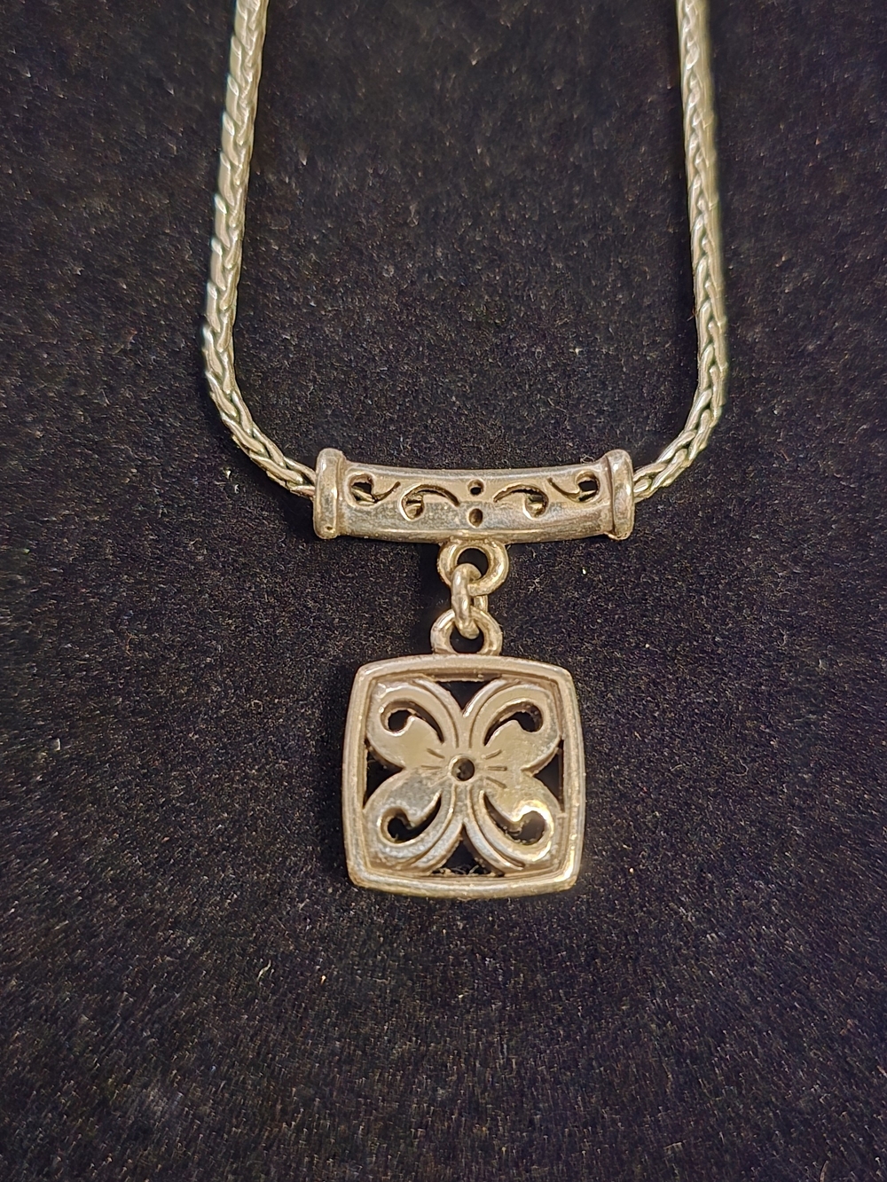 Brighton Hamilton Butterfly Slide Necklace